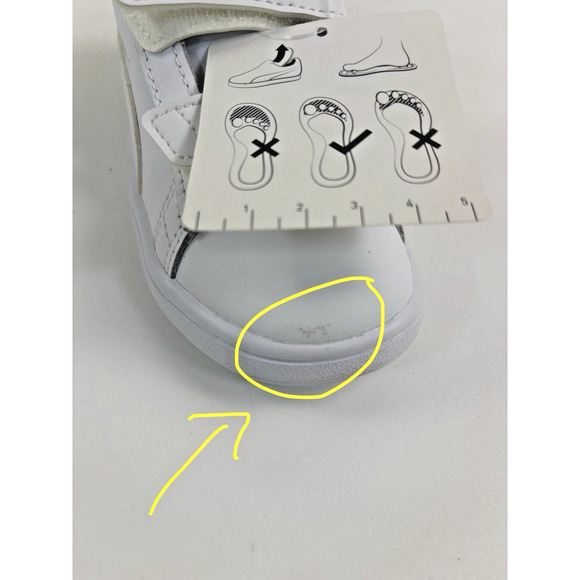 PUMA Unisex Toddler White Color Size 10C - Picture 10 of 13